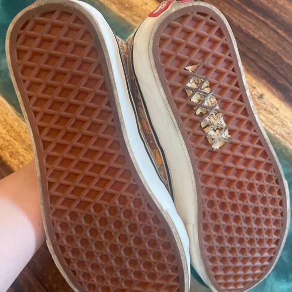 Womens 7 Vans Sk8-hi devon trippy floral mushroom shoes - Picture 3 of 3